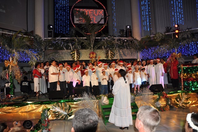 Punauuia: les confessions religieuses présentent Noel