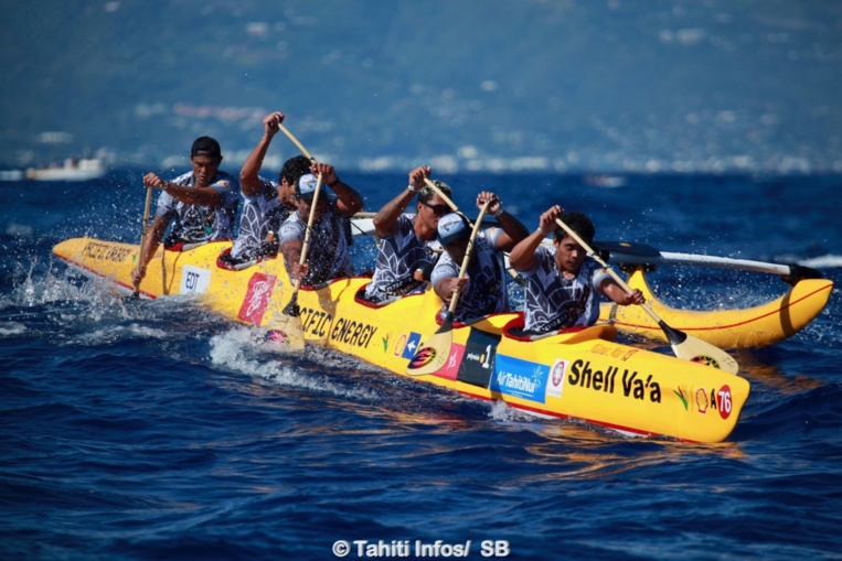 Shell Va'a a pu compter sur son barreur emblématique David Tepava