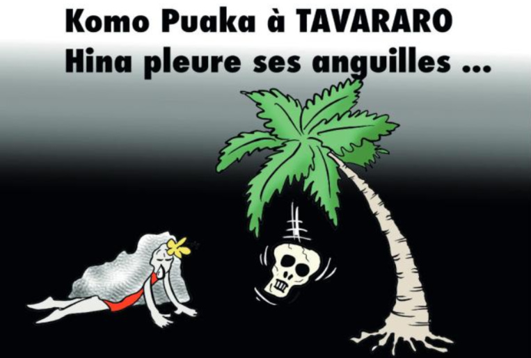 " Hina pleure ses anguilles " par Munoz " Hina pleure ses anguilles " par Munoz