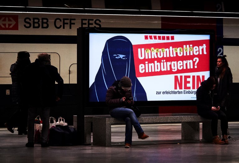 Suisse : un canton vote à une écrasante majorité pour l'"interdiction de la burqa"