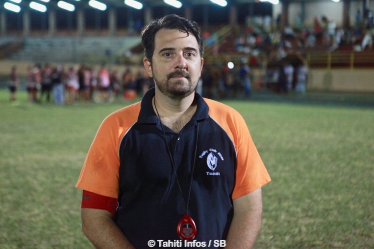 Teiki Dubois, manager du RC Pirae Teiki Dubois, manager du RC Pirae