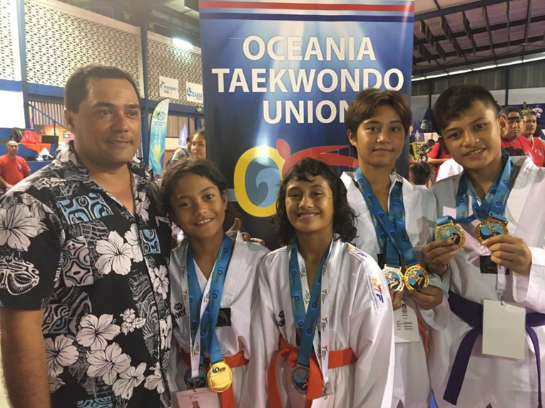 Le club de Paopao a été créé cette année mais s'est déjà distingué en remportant des médailles aux Oceania en août.