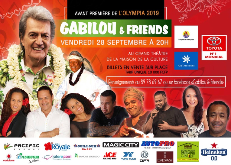Gabilou & Friends, le spectacle de l’Olympia en avant-première