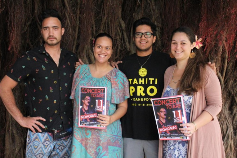 Hereatama Aumerand, Maeva Temaiana, Nohorai Temaiana et Hinatea Ahnne. Hereatama Aumerand, Maeva Temaiana, Nohorai Temaiana et Hinatea Ahnne.