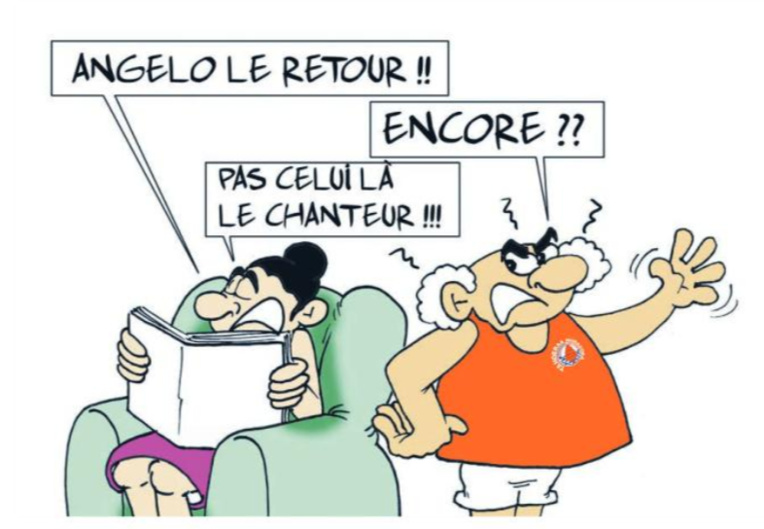 " Angelo, le retour " vu par Munoz " Angelo, le retour " vu par Munoz