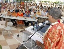 Monsieur Edouard Fritch s'est félicité du succès rencontré lors du séminaire d’information organisé le 9 décembre dernier à la présidence