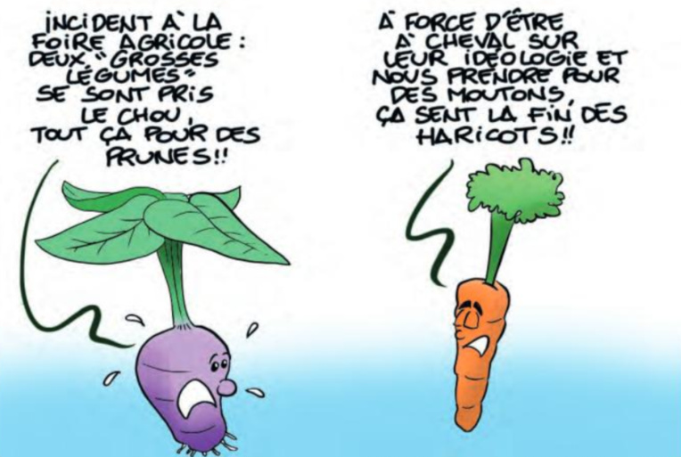 " La foire agricole " vu par Munoz " La foire agricole " vu par Munoz