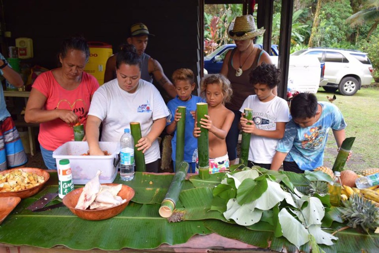 Parc Te Faaiti : un week-end de découverte pour six familles de Arue