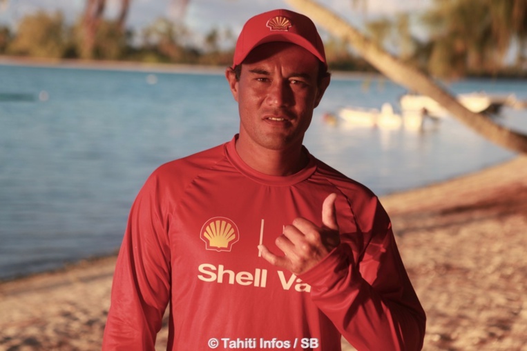 David Tepava, coach et barreur emblématique de Shell Va'a David Tepava, coach et barreur emblématique de Shell Va'a
