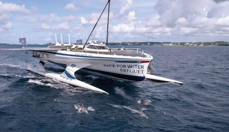 Le trimaran Race for Water attendu ce week-end à Tahiti Le trimaran Race for Water attendu ce week-end à Tahiti
