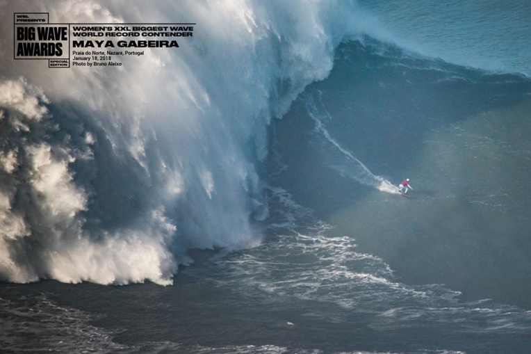 La vague a été mesurée à 20,72 mètres La vague a été mesurée à 20,72 mètres