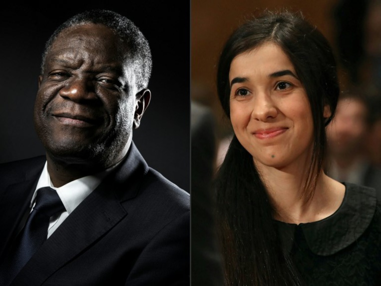 Le Nobel de la paix à deux héros de la lutte contre les violences sexuelles Le Nobel de la paix à deux héros de la lutte contre les violences sexuelles