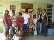 L'association Mahaiatea Nui offre des cadeaux aux enfants du Village d'enfants de Papara