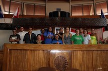 Visite du centre de formation Horizons-Francophones à l’assemblée de la Polynésie Française