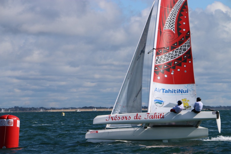 Trésors de Tahiti avait fini 2e du Tour Voile 2017 Trésors de Tahiti avait fini 2e du Tour Voile 2017