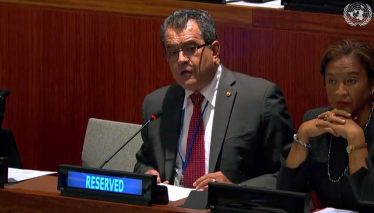 ONU : l'intervention d'Edouard Fritch devant la 4e commission