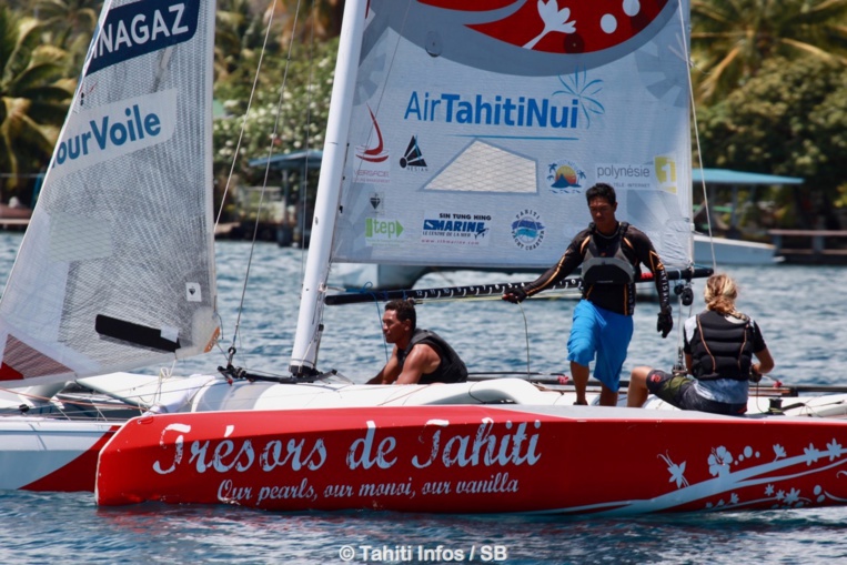 Manutea Mahai  donne un coup de main aux espoirs