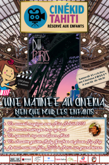 Un "Cine kid" en présence de Miss Tahiti ce samedi au liberty Un "Cine kid" en présence de Miss Tahiti ce samedi au liberty