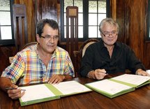 Signature de conventions avec Moorea