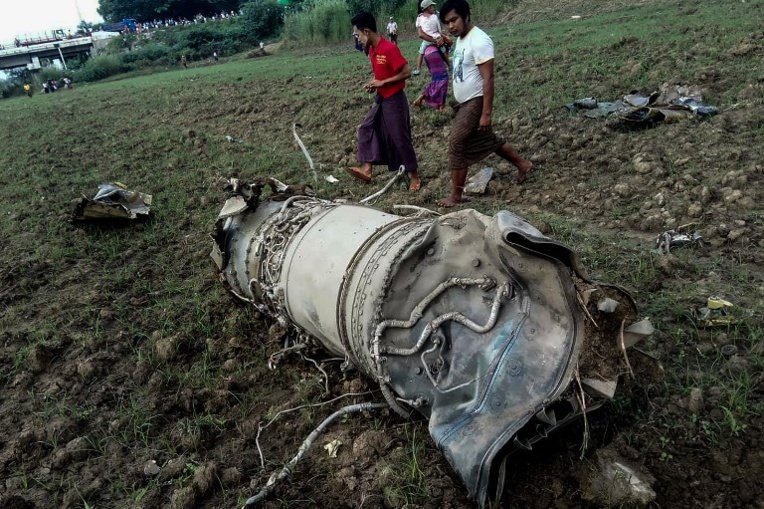 Trois morts dans des crashes d'avion de l'armée en Birmanie