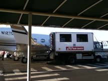 Collision d'un Jet Privé sur le tarmac de l'aéroport de Tahiti Faa'a