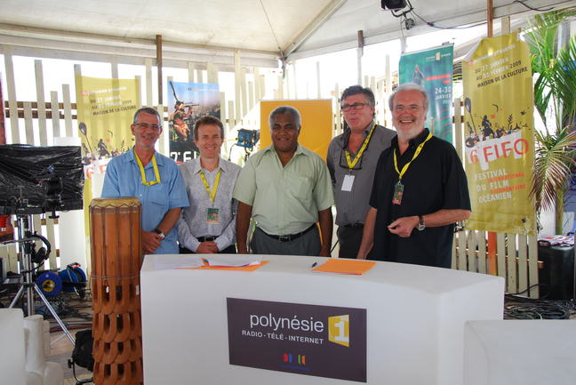 Pierre RIAND, Mike MC CLUSKEY, Wallès KOTRA, Gilles COZANET et Jean REVEILLON