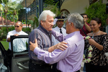 Visite de courtoisie du Président du Congrès de Nouvelle-Calédonie M. Harold MARTIN