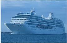 Deux paquebots de passage dans les eaux Polynésiennes