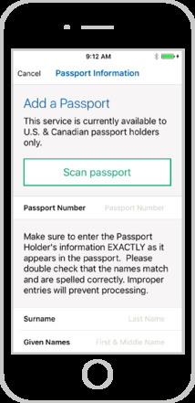 Une procédure d'entrée simplifiée aux USA pour les Américains et Canadiens