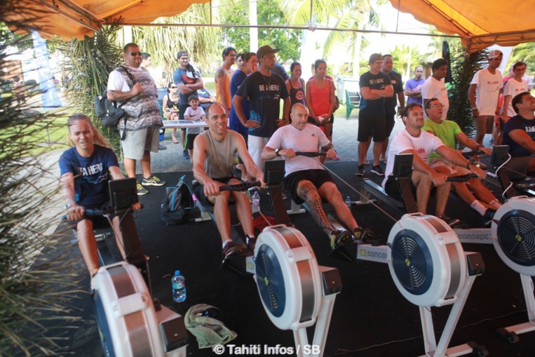 L'aviron indoor se développe en Polynésie depuis quatre ans L'aviron indoor se développe en Polynésie depuis quatre ans
