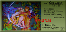 Sarahina expose au chevalet du 11 au 19 février