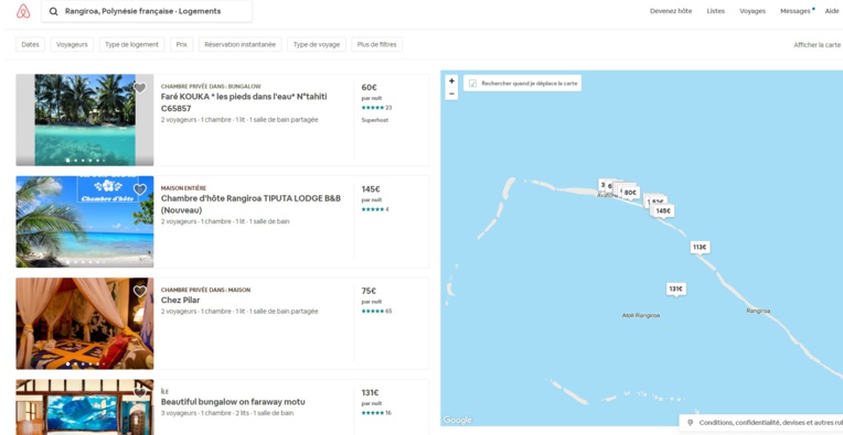 "Boom" touristique à Rangiroa "Boom" touristique à Rangiroa