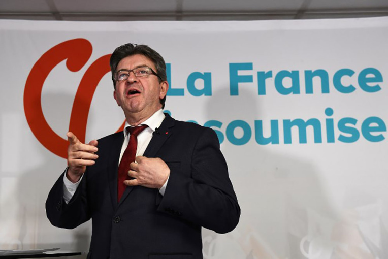 Mélenchon s'en prend à nouveau à la presse, tout en se tournant vers les Européennes