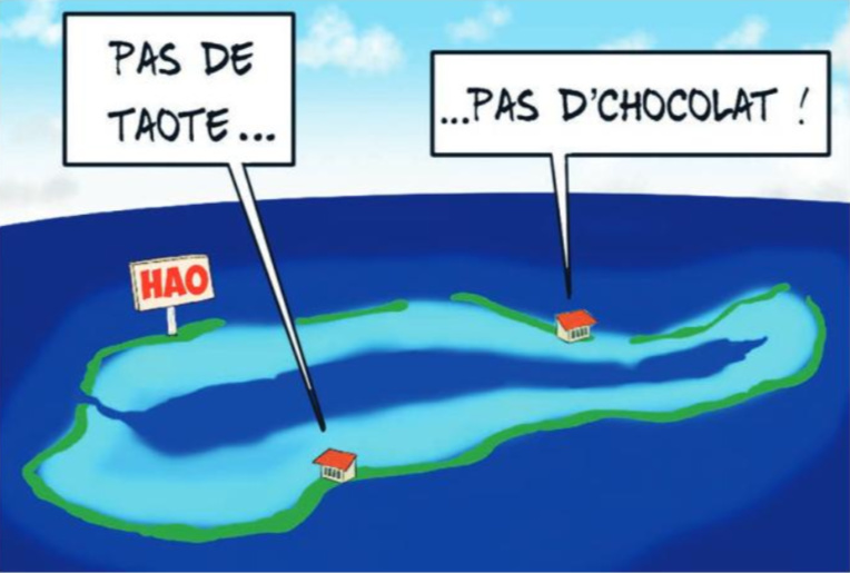 " Pas de Taote à Hao " par Munoz " Pas de Taote à Hao " par Munoz