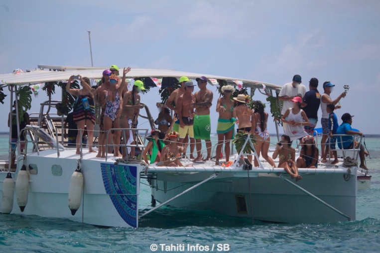 Il est interdit d'être en surnombre sur un bateau Il est interdit d'être en surnombre sur un bateau