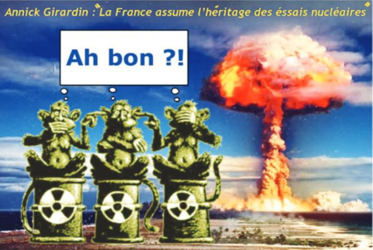 " Annick Girardin et le nucléaire " par Munoz