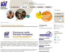 Visitez le site Paroles Partagées