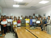 Remise des Certificats d’Aptitude à la Conduite Des Embarcations de Pêche, « CACEP »