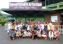 Pomare IV et les sixièmes découvrent en musique la magie du cinéma muet