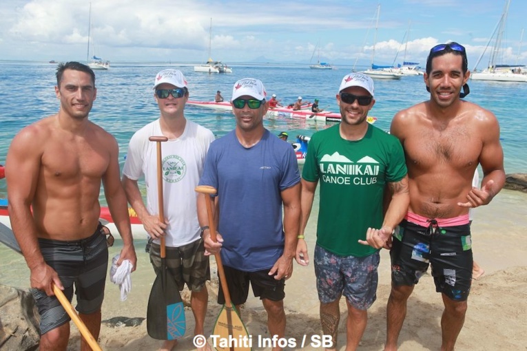 Le team Lanikai de Hawai'i