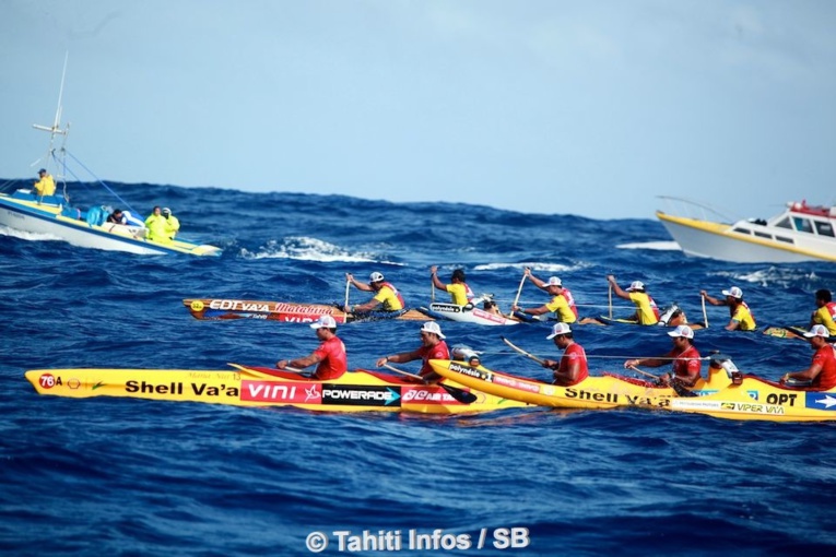 Shell Va'a au combat avec Edt Va'a Shell Va'a au combat avec Edt Va'a