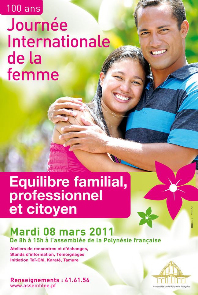 Journée internationale de la femme « Equilibre familial, professionnel et citoyen »