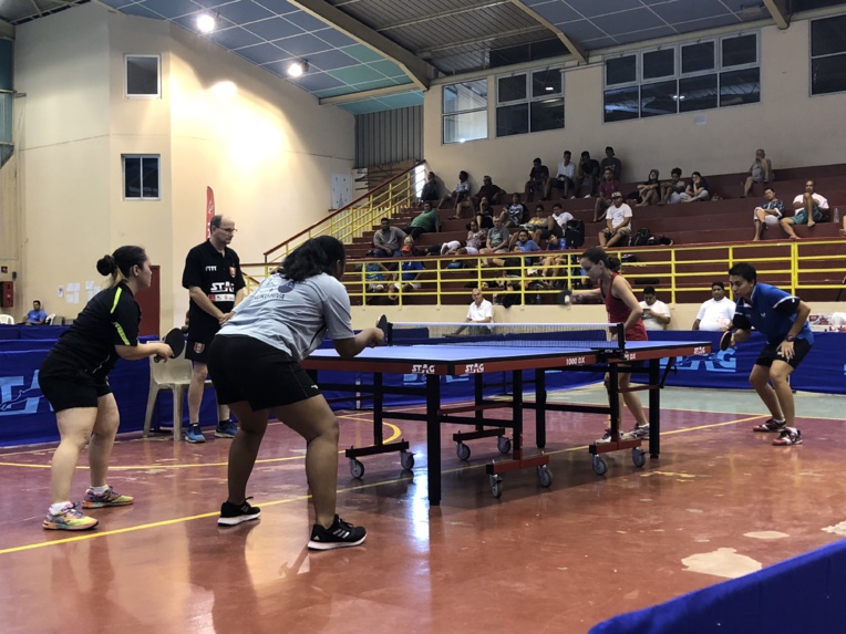 Melveen Richmond et Ocean Belrose s'illustrent au tournoi international de tennis de table Melveen Richmond et Ocean Belrose s'illustrent au tournoi international de tennis de table