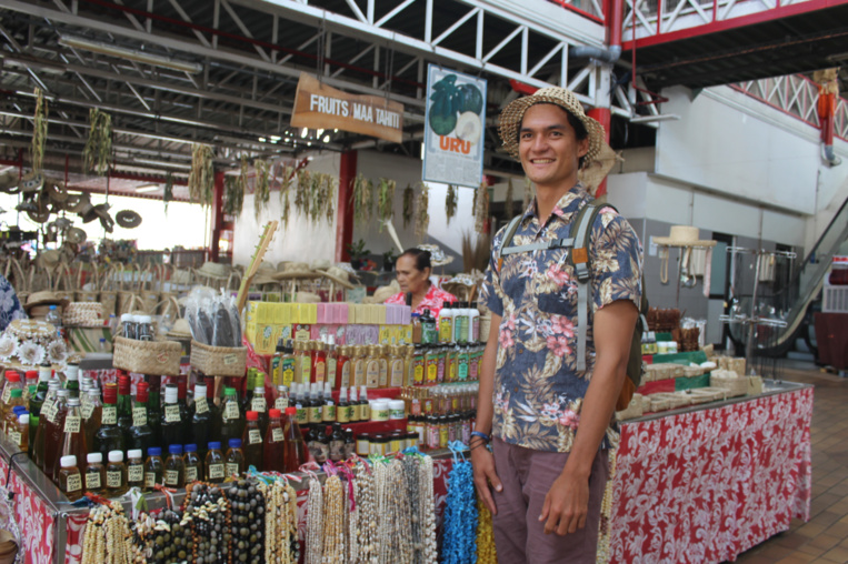 Tunui de Vals a lancé un site de vente de produits issus de l'artisanat polynésien.