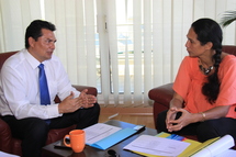 Nicolas Bertholon prend en main les dossiers de la solidarité