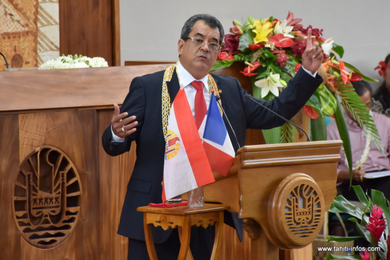 Edouard Fritch récupère la qualité d'ordonnateur des comptes du Pays Edouard Fritch récupère la qualité d'ordonnateur des comptes du Pays