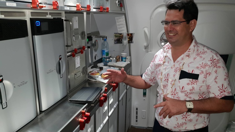 Premier vol commercial du Dreamliner d'Air Tahiti Nui Premier vol commercial du Dreamliner d'Air Tahiti Nui