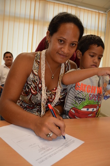 Pour la 1ère fois, une Polynésienne intègre le corps de soutien de la gendarmerie