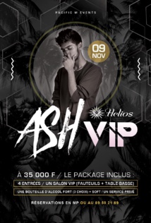 DJ Ash, guest star de l’Hélios vendredi DJ Ash, guest star de l’Hélios vendredi