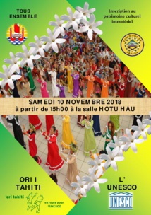 Inscription du 'ori tahiti à l'Unesco : les habitants de Papara se mobilisent Inscription du 'ori tahiti à l'Unesco : les habitants de Papara se mobilisent